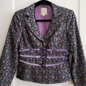 Nanette Lepore Floral Brocade Jacket